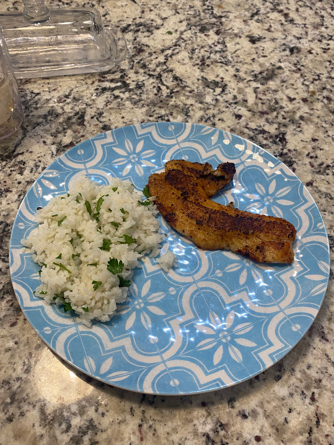 Blackened Crappie on the Blackstone!