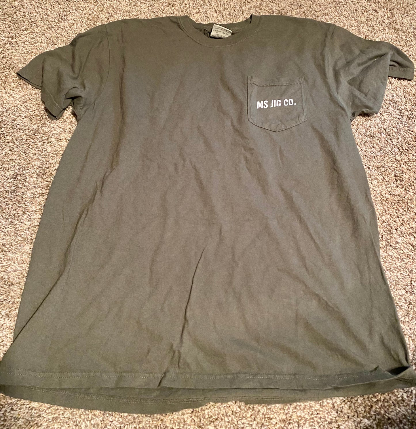 MS Jig Company tshirt, green