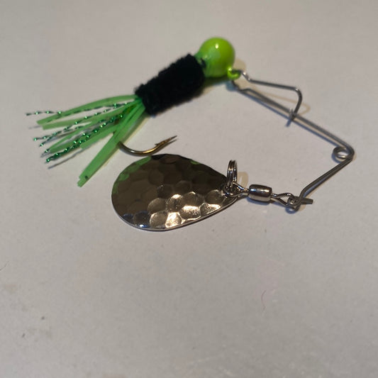 Green jig spin - 2pack